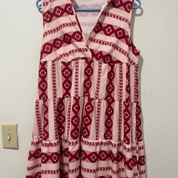 SHEIN Geoprint Smock Dress - Picture 2 of 4